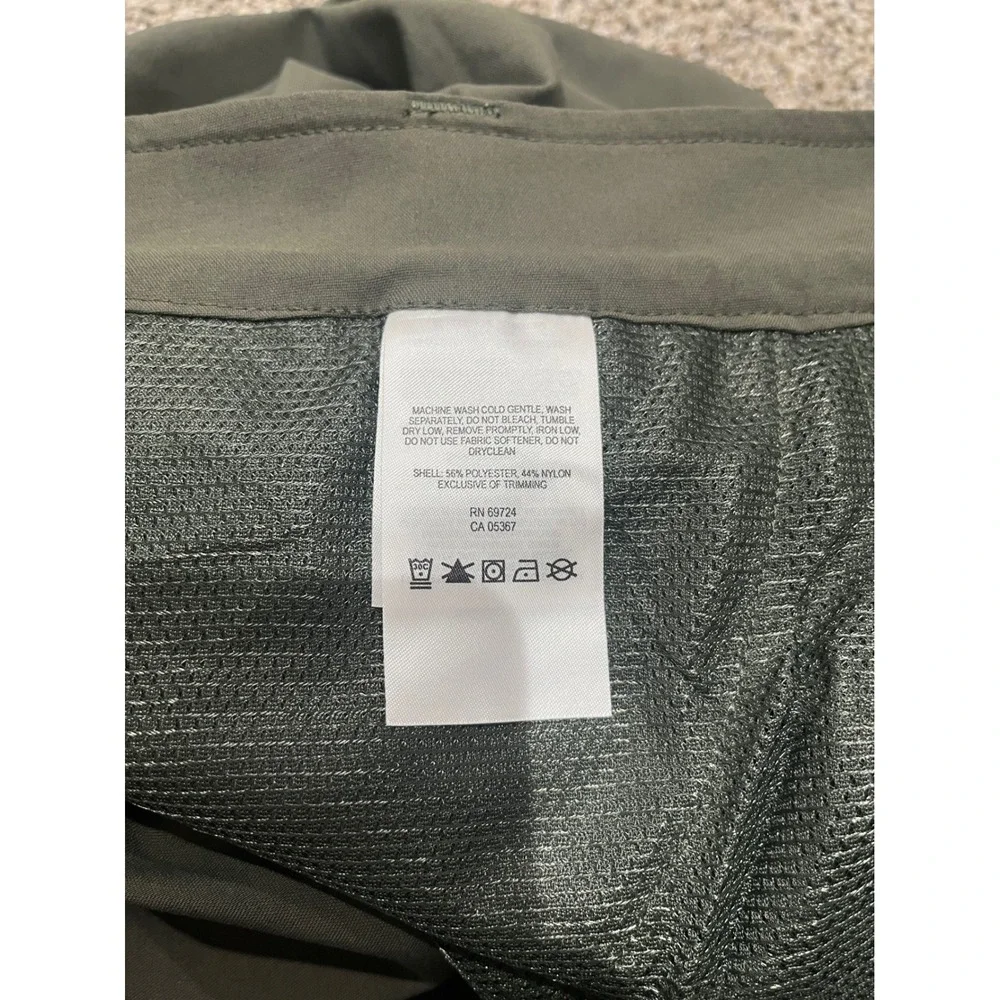 Columbia Pilsner Peak Pant Mens 38x34 Olive Green Omni-Shade UPF 50 AM1563-339